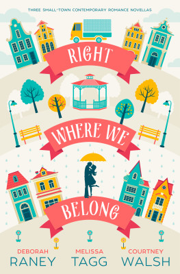Right Where We Belong by Melissa Tagg